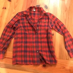 Duluth trading company flannel button down
